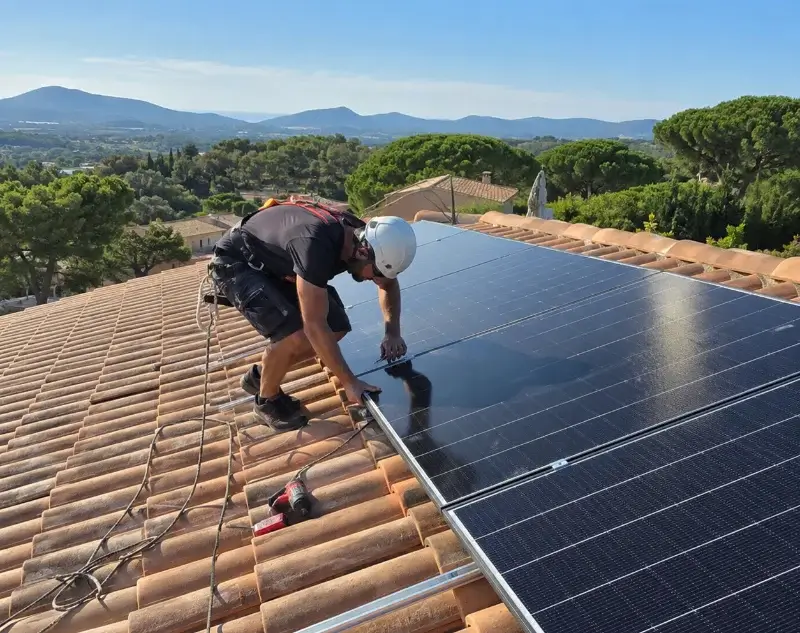 Installateur panneaux solaires Brocas — pose photovoltaïque sur toiture