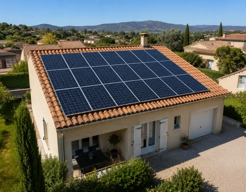 Prime à l'autoconsommation panneaux solaires Brocas — aide financière de l'État